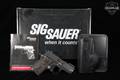Sig Sauer P238 Equinox, Custom Shop .380 ACP Two-Tone Black & Stainless in Very Good Condition Image 2