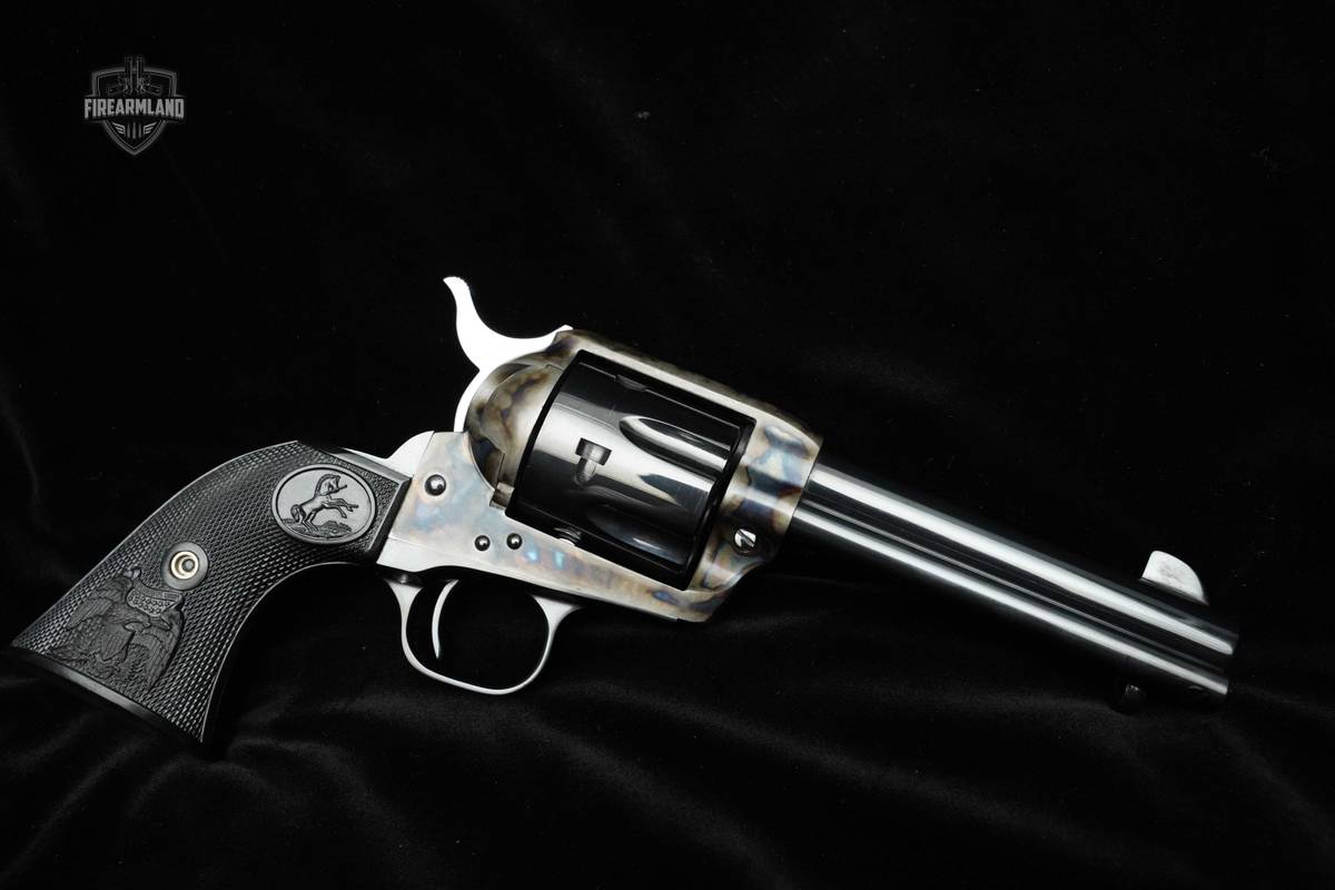 Colt Single Action Army 44-40 Colt 44-40 SAA Case Hardened Revolver 4.75" 