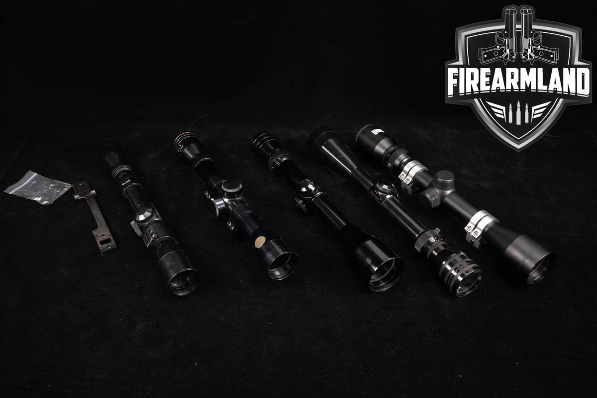 Five Scope Lot Hunt 5 Pack Redfield Bushnell Westernfield Prominar Scopes