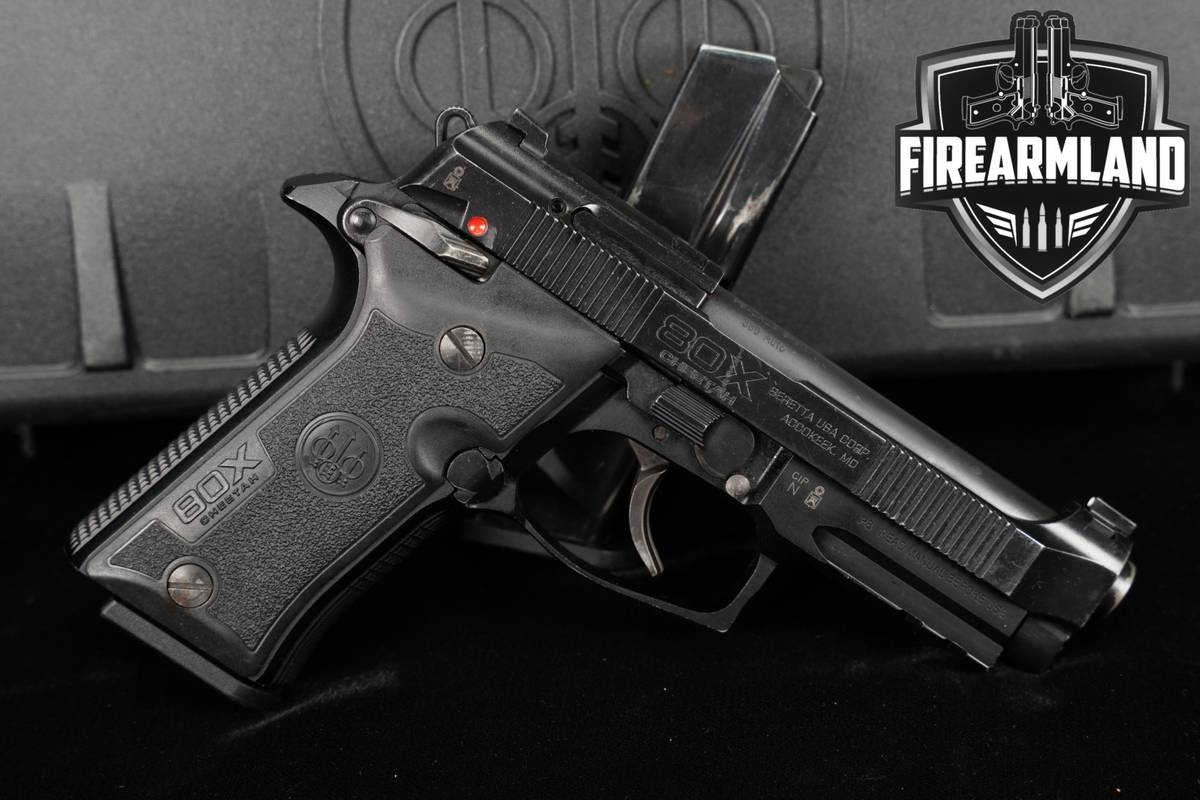 Beretta 80X Cheetah 380 ACP Optics‑Ready 3.9" 80 X +2 MAGS & ORIG CASE
