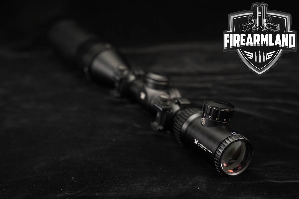 Vortex Optics Crossfire II 6-18x44 AO V-BRITE MOA Reticle SFP Scope CF2