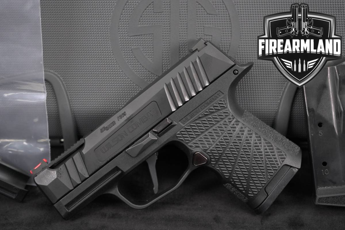 Wilson Combat WC SIG Sauer P365 WCP365 P 365 WCP 9mm +2 MAGS, ORIG CASE