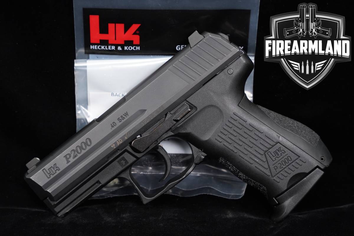 Heckler & Koch P2000 40 S&W HKP2000 H&K 3.66"