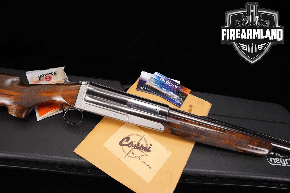 ENGRAVED! Cosmi Mod. Extra Lusso 12-Gauge 12Ga 26" Hand-Fit Italian Shotgun