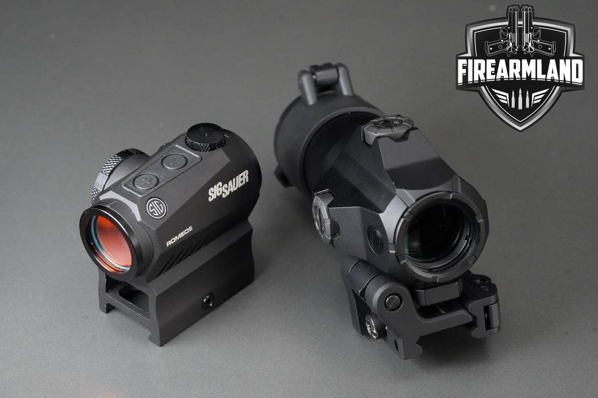 Sig Sauer Romeo5 & Juliet3 Combo 2 MOA Red Dot & 3x Magnifier SIG OPTIC