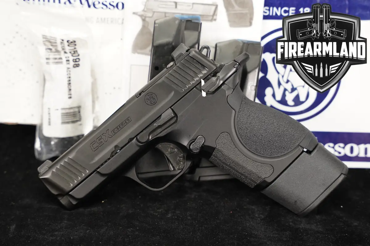 Smith & Wesson CSX E-Series S&W Optics Ready 9mm 3.1" +3 MAGS & ORIG BOX