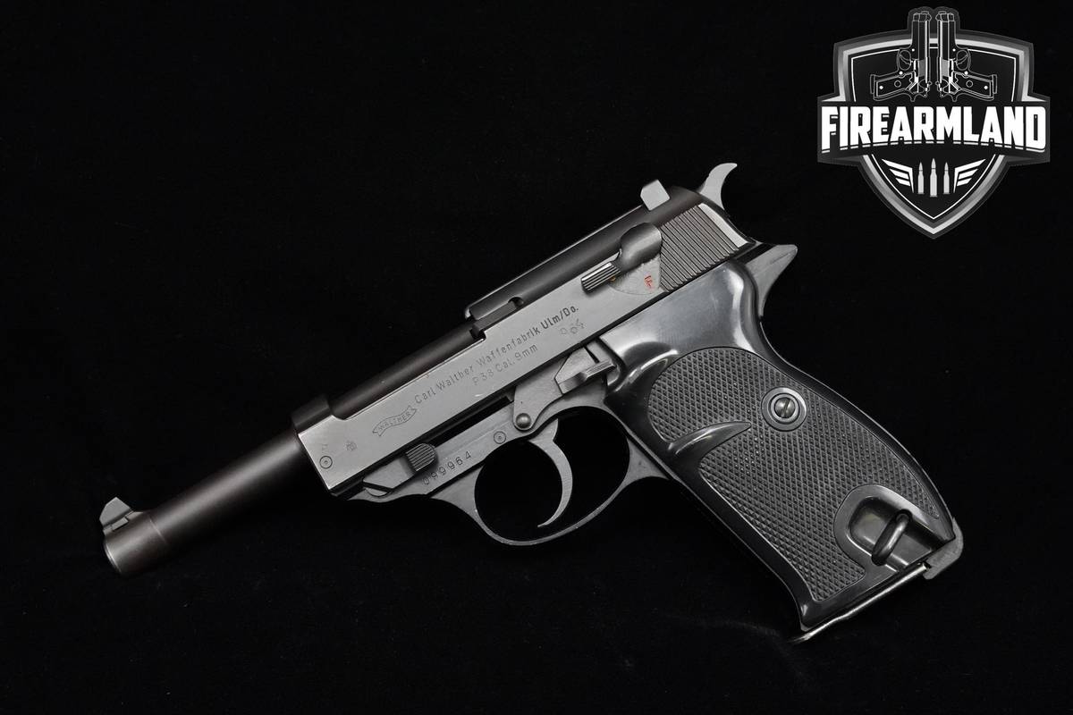 COLLECTOR 1960 Walther P38 9mm 4.9" Matte Blued P.38 Walther P1 P-38 3 MAGS