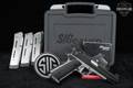 Sig Sauer 1911 Max Michel Custom Shop .40 S&W Two-Tone Black & Stainless in Very Good Condition Image 2