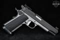 Sig Sauer 1911 Max Michel Custom Shop .40 S&W Two-Tone Black & Stainless in Very Good Condition Image 4