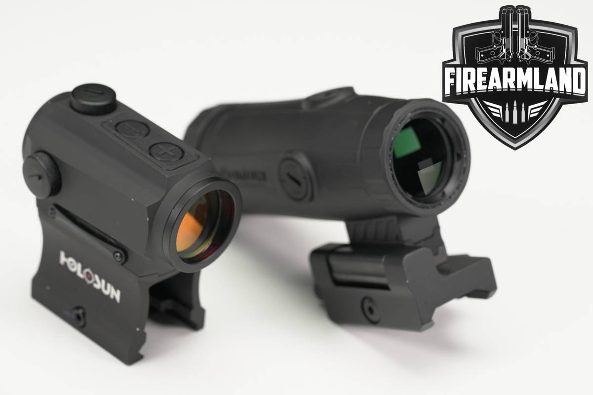 Holosun HS403B & HM3X Combo 2 MOA Red Dot Sight HS 403B HM 3X