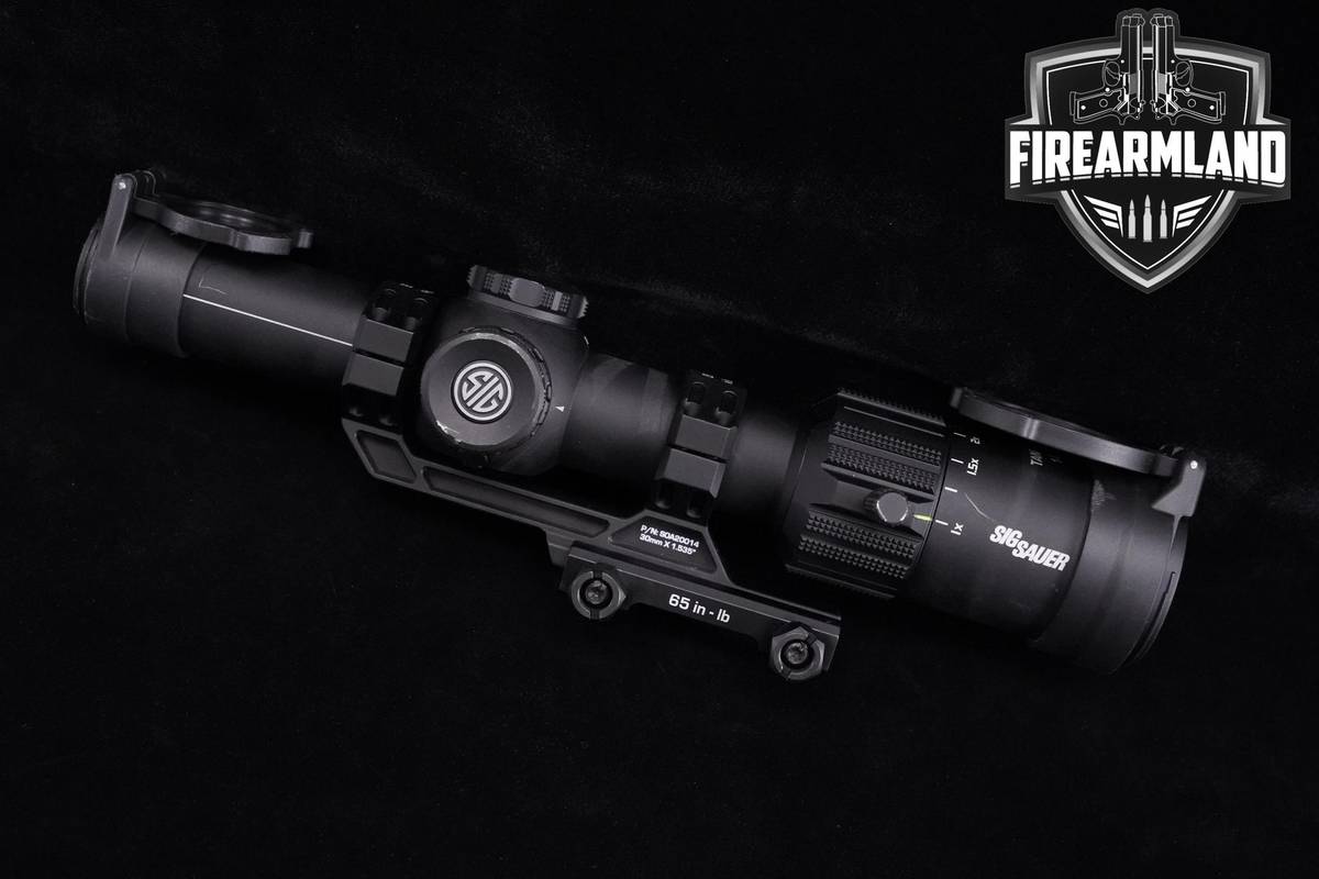 Sig Sauer Tango-MSR 1-6x24 Illuminated MSR BDC-6 SFP Reticle LPVO