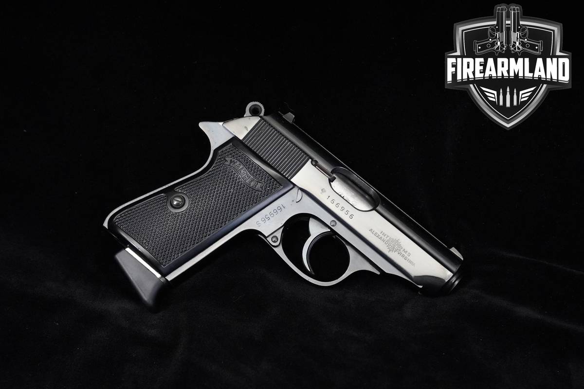 1972 Walther PPK/S Blued 380 ACP 3.3" Blued Walther-PPK/S PPK-S PPKS DA/SA