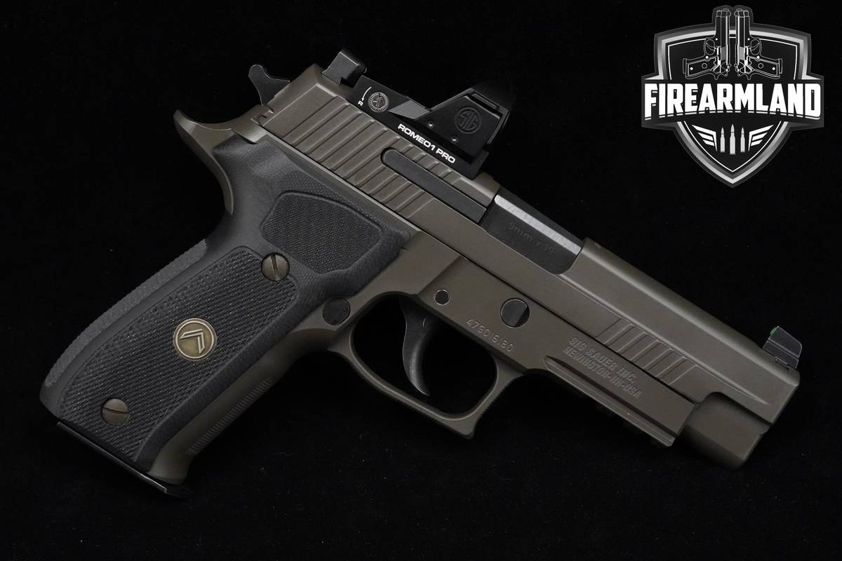 Sig Sauer P226 Legion RXP 9mm Gray Sig-Sauer P226 Legion +OPTIC & 3 MAGS