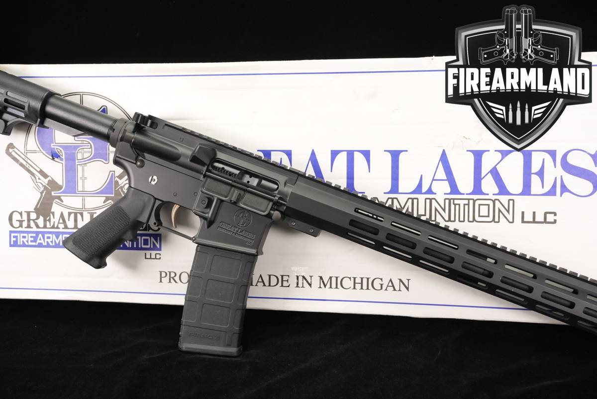 GLFA GL-15 223 Wylde AR15 16" AR GL15 BINARY TRIGGER +ORIG BOX