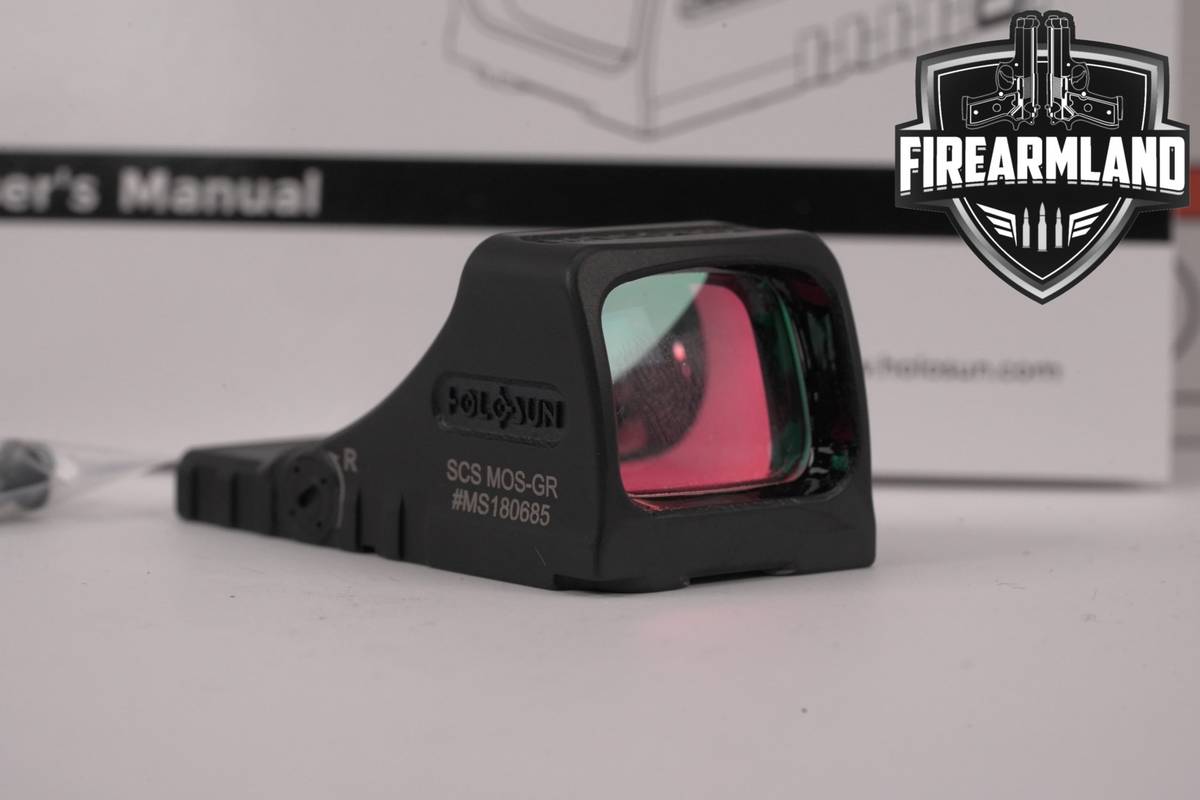Holosun SCS MOS-GR 2 MOA Dot & 32 Circle Red Sight +ORIG BOX
