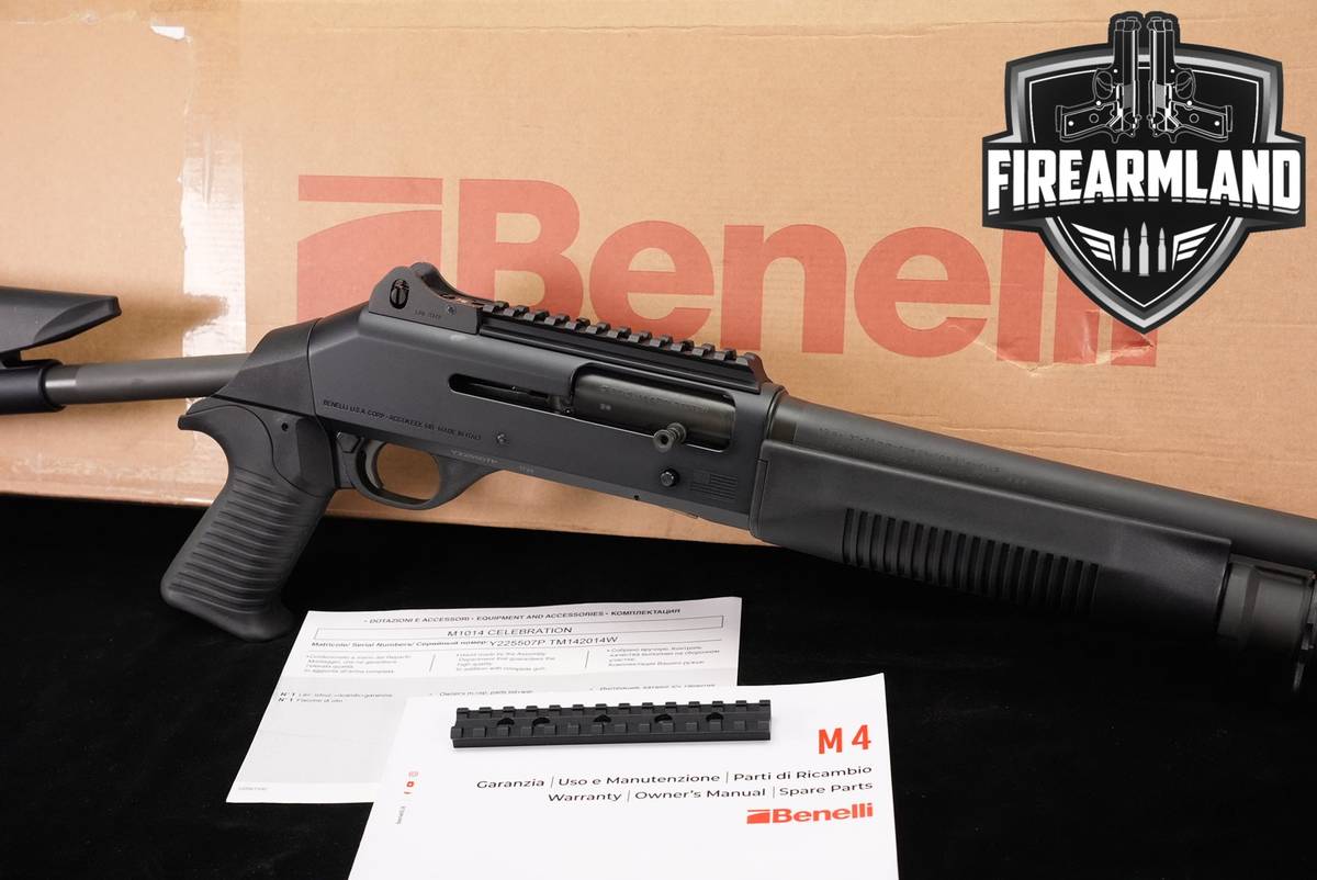 Benelli M1014 12-Gauge 18.5" M4 M 1014 USMC MESA SADDLE +ORIG BOX