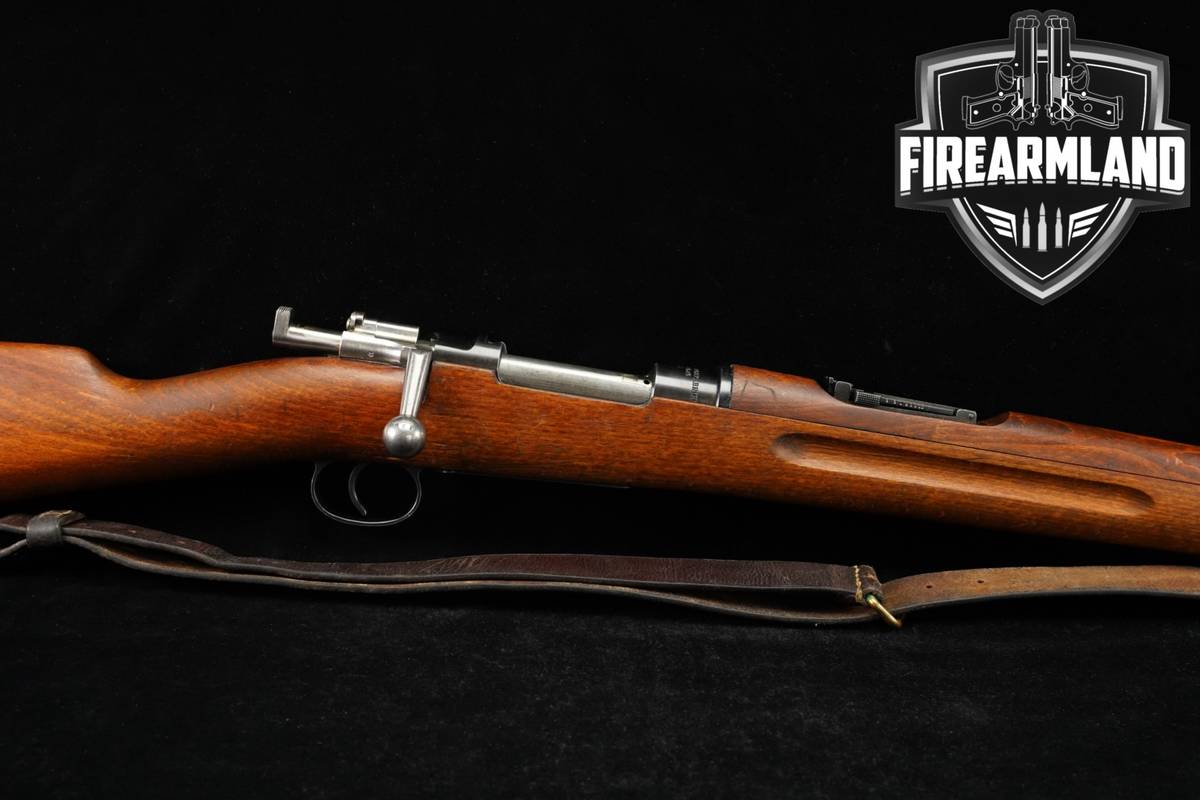 1943 Husqvarna M/38 6.5x55 Swedish Mauser Short Rifle 24" Blued & Hardwood