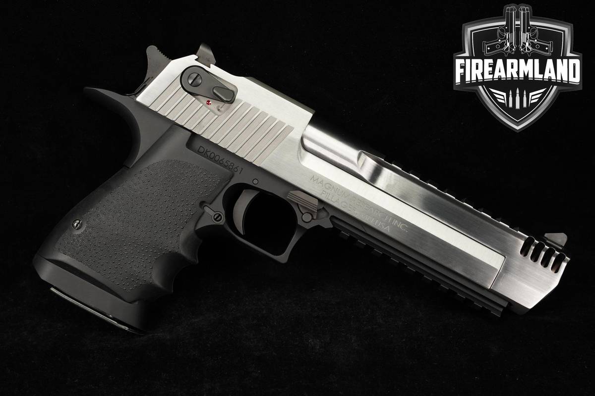 Magnum Research Desert Eagle Mark XIX Integral Muzzle-Brake 50-AE 6"