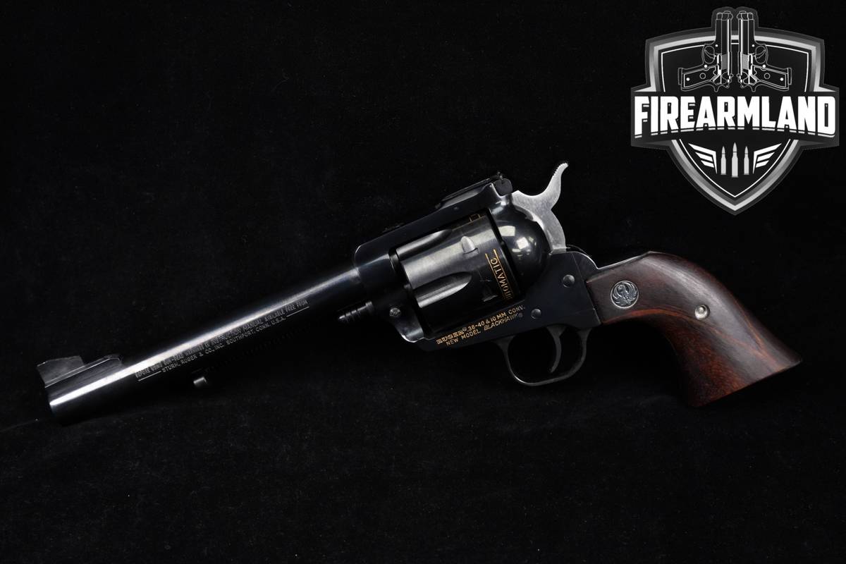 2-CYLINDER COMBO 1990 Ruger New Model Blackhawk 10mm/.38-40 Win Convertible