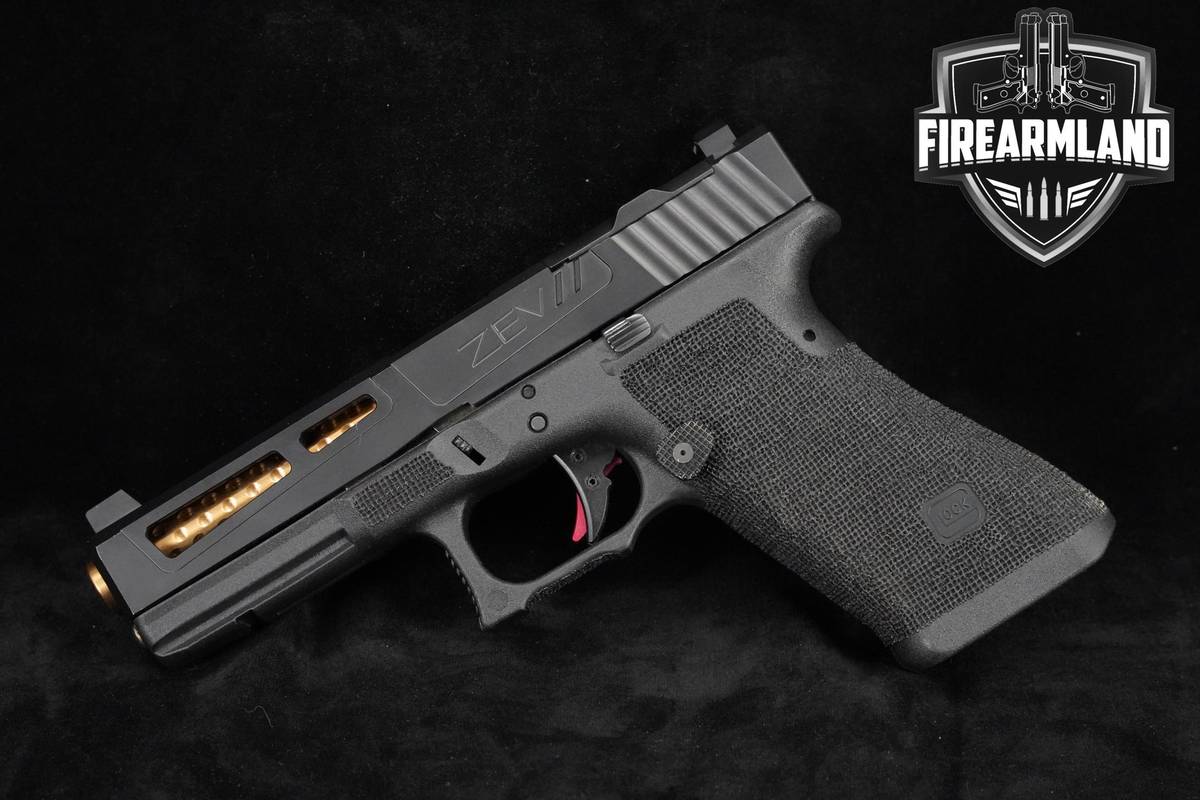 ZEV Custom Glock 17 Gen5 9mm 4.5" ZEV-Glock-17 G17 Gen-5 +2MAGS & ORIG CASE