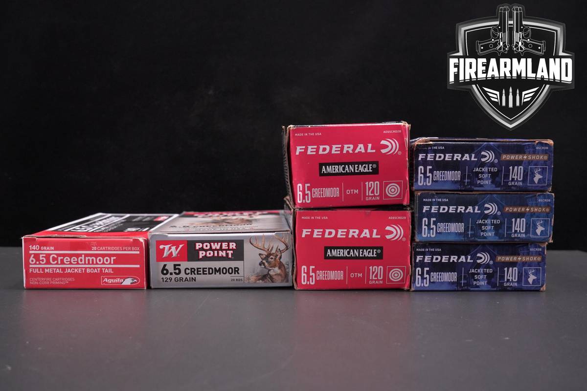 6.5 Creedmoor Ammo 6.5CM Ammunition 200 ROUNDS