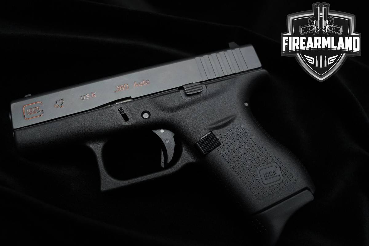 Glock 42 Gen5 380 ACP 3.25" 42 Glock MATCH G42 Gen 5 +2 MAGS