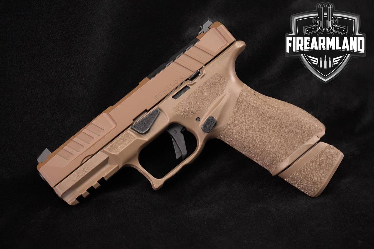 Springfield Armory Echelon 4.0 C 9mm 4" Desert FDE +2 MAGS, BOX & CASE