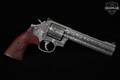 Smith & Wesson (S&W) Model 686-6 Plus Firearms & Collectable Engraved .357 Mag. Satin Stainless in Excellent Condition Image 4