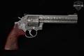 Smith & Wesson (S&W) Model 686-6 Plus Firearms & Collectable Engraved .357 Mag. Satin Stainless in Excellent Condition Image 5