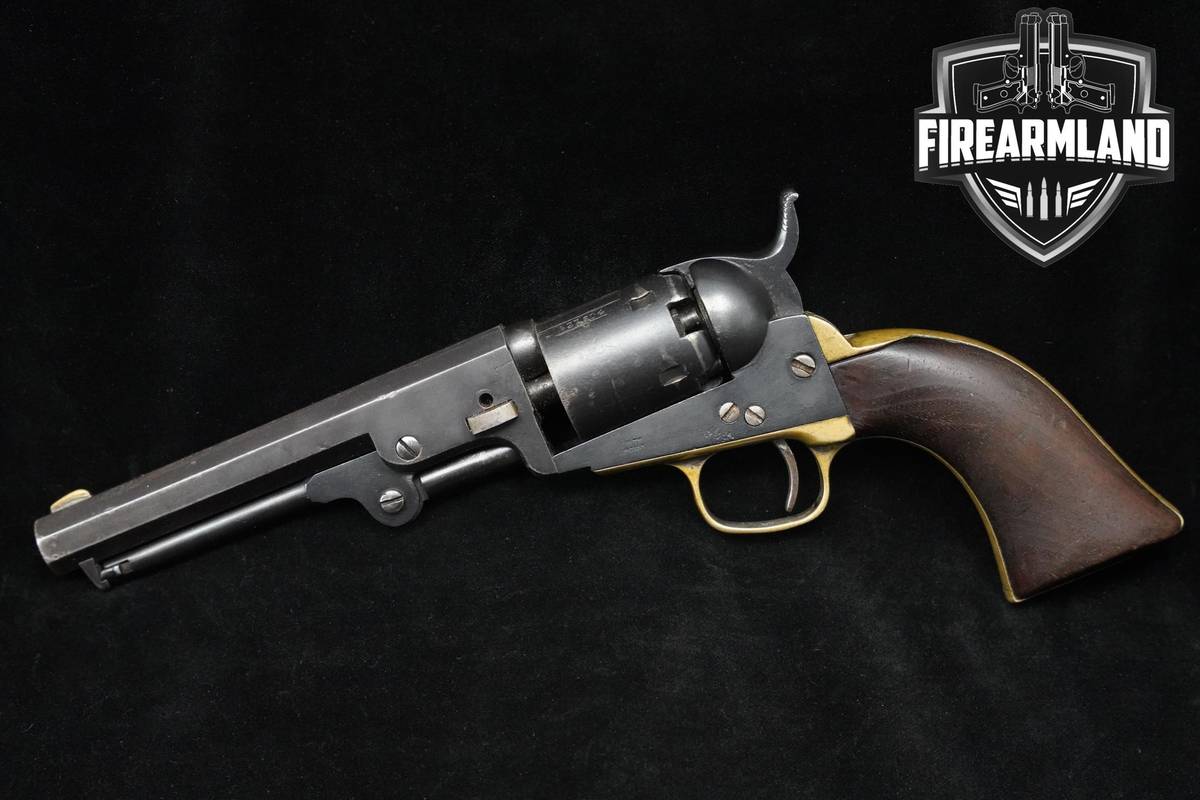 #S-MATCHING 1852 Colt Model 1849 Pocket 31-Black-Powder 5" Blued/Brass Colt
