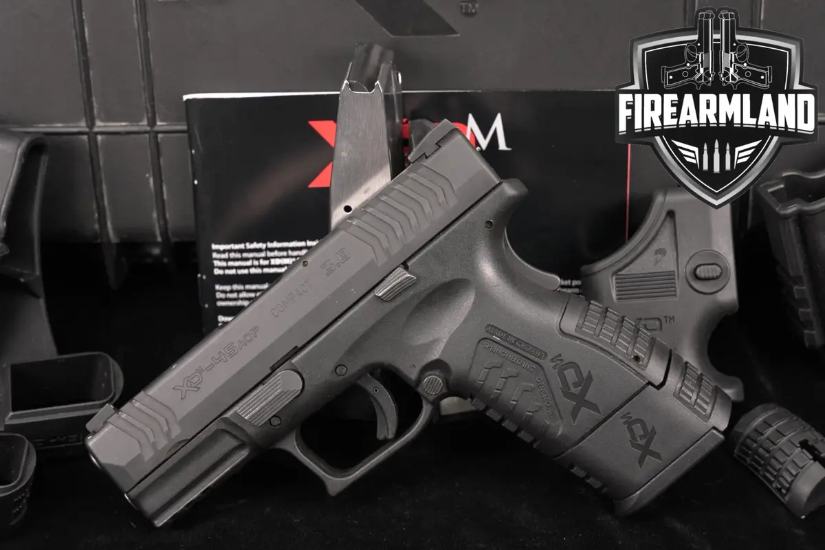 Springfield Armory XDm 3.8 Compact 45 ACP XDM45 XD-m +3 MAGS & ORIG CASE
