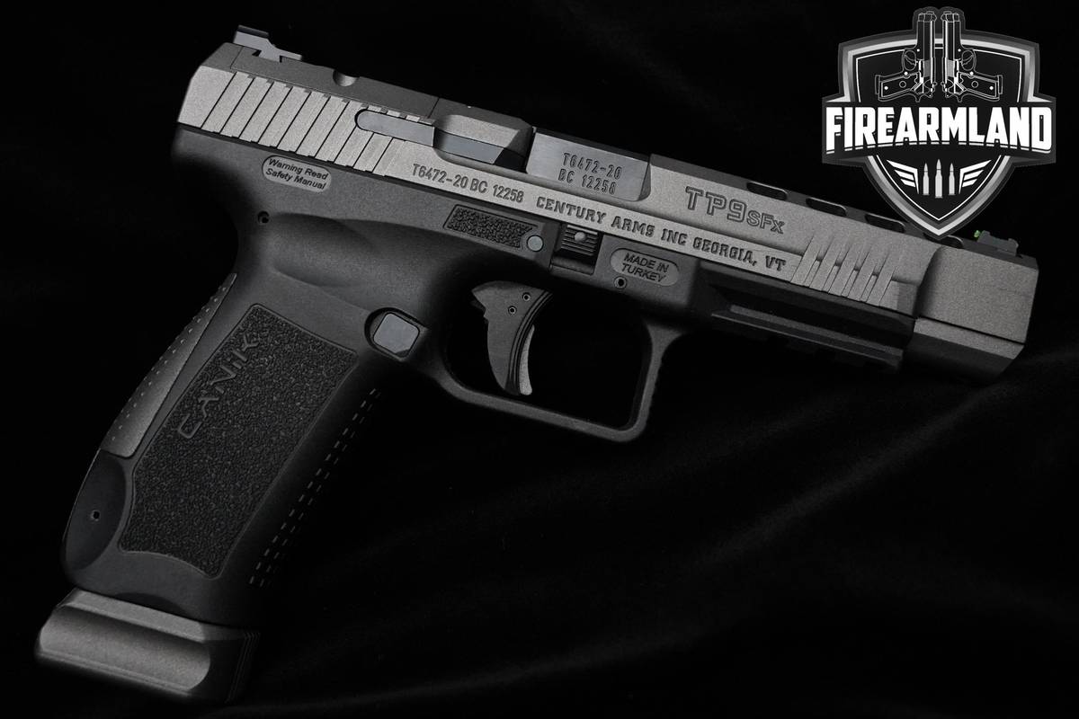 Canik TP9SFx 9mm 5.2" Tungsten Pistol Turkey Match-Grade TP9-SFx +ORIG CASE
