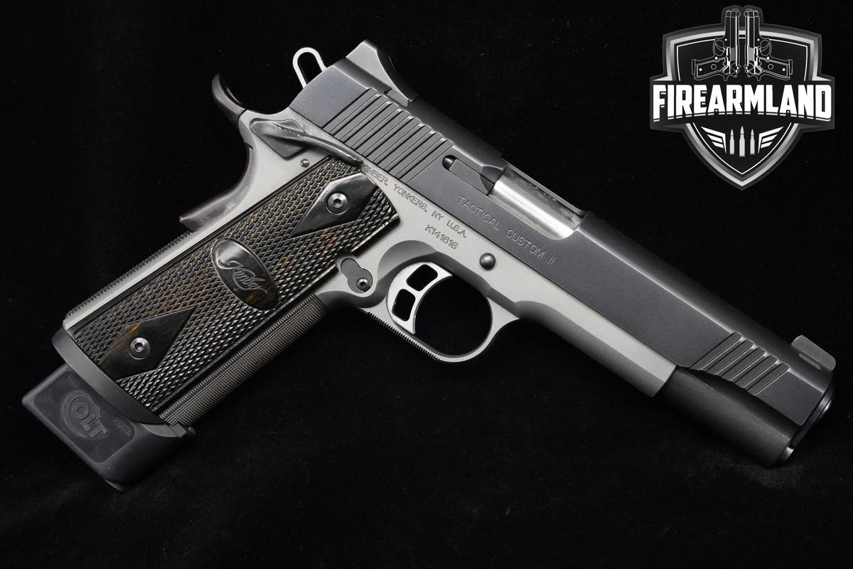 Kimber Tactical Custom II 45 ACP 1911-A1 Two-Tone Kimber 1911 +2 MAGS