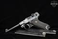 1917 DWM P.08 Luger VoPo 9mm Luger (9x19 Para) Blued in Very Good Condition Image 2