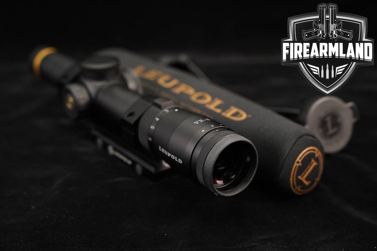 Leupold VX-6 1-6X24mm Firedot Bull-Ring Reticle SFP LPVO Scope VX6