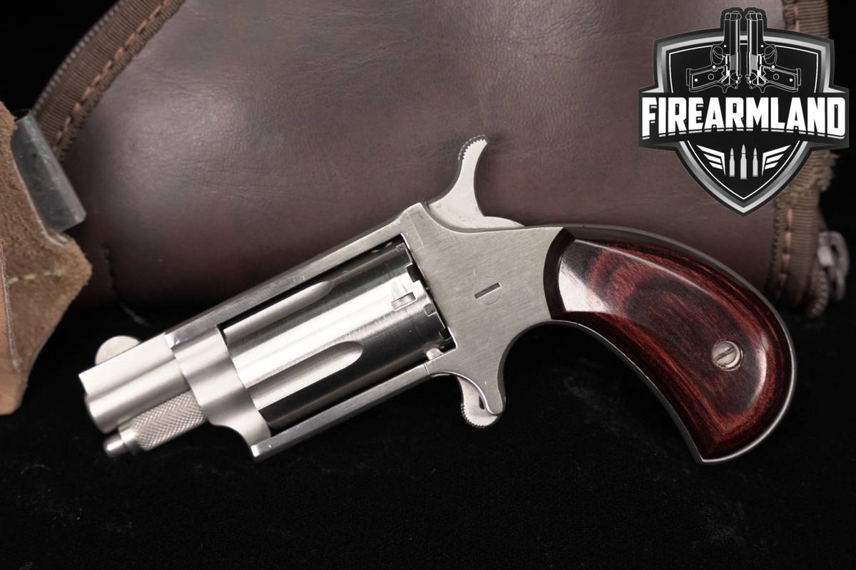 North American Arms NAA-22MS 22 WMR 1.125" Mini-Revolver +HOLSTER
