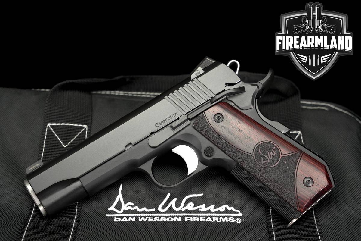 Dan Wesson Guardian 38 Super 1911 4.25" CCO +4 MAGS, ORIG BOX & HOLSTER
