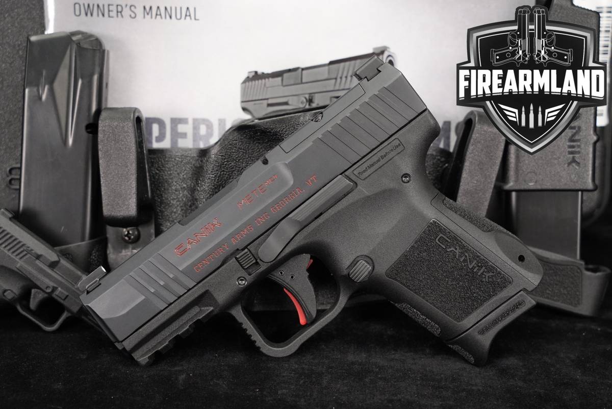 Canik METE MC9 9mm Optics‑Ready MC-9 +3 MAGS, ORIG CASE & HOLSTER