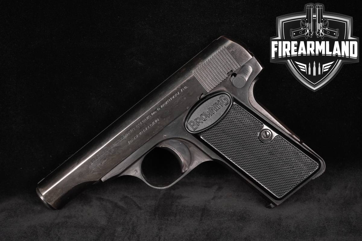 1966 FN Browning Model 1910/55 380 ACP 3.5" Blued 1910-55