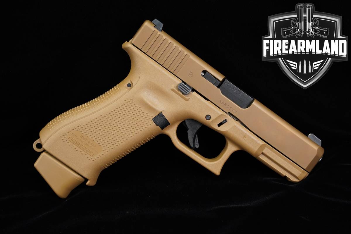 LIKE-NEW Glock 19X 9mm 4.02" Coyote nPVD G19X +3 MAGS