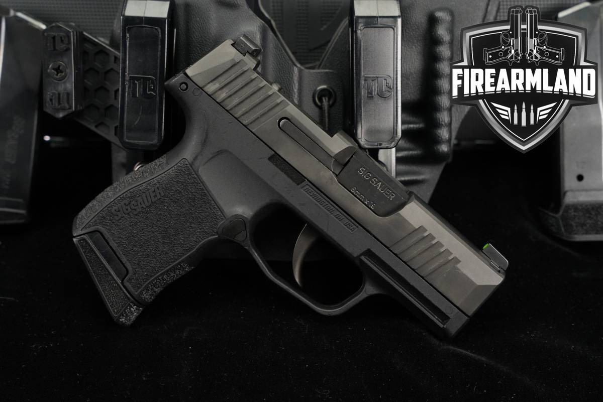 Sig Sauer P365 9mm Optics-Ready 3.1" P 365 +4 MAGS, ORIG CASE & HOLSTER