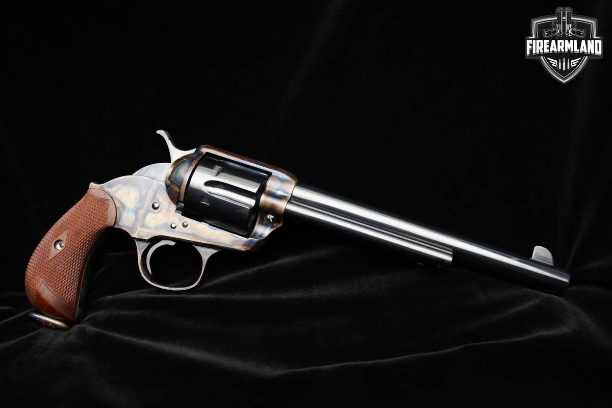 VERY RARE US FIre Arms Mfg Co Omni-Potent Six Shooter 7.5" Blued 44-40 Win