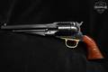 A. Uberti Remington Model 1858 New Army Howell Arms Gated Conversion .45 Colt Blued/Case Hardened/Brass in Very Good Condition Image 3
