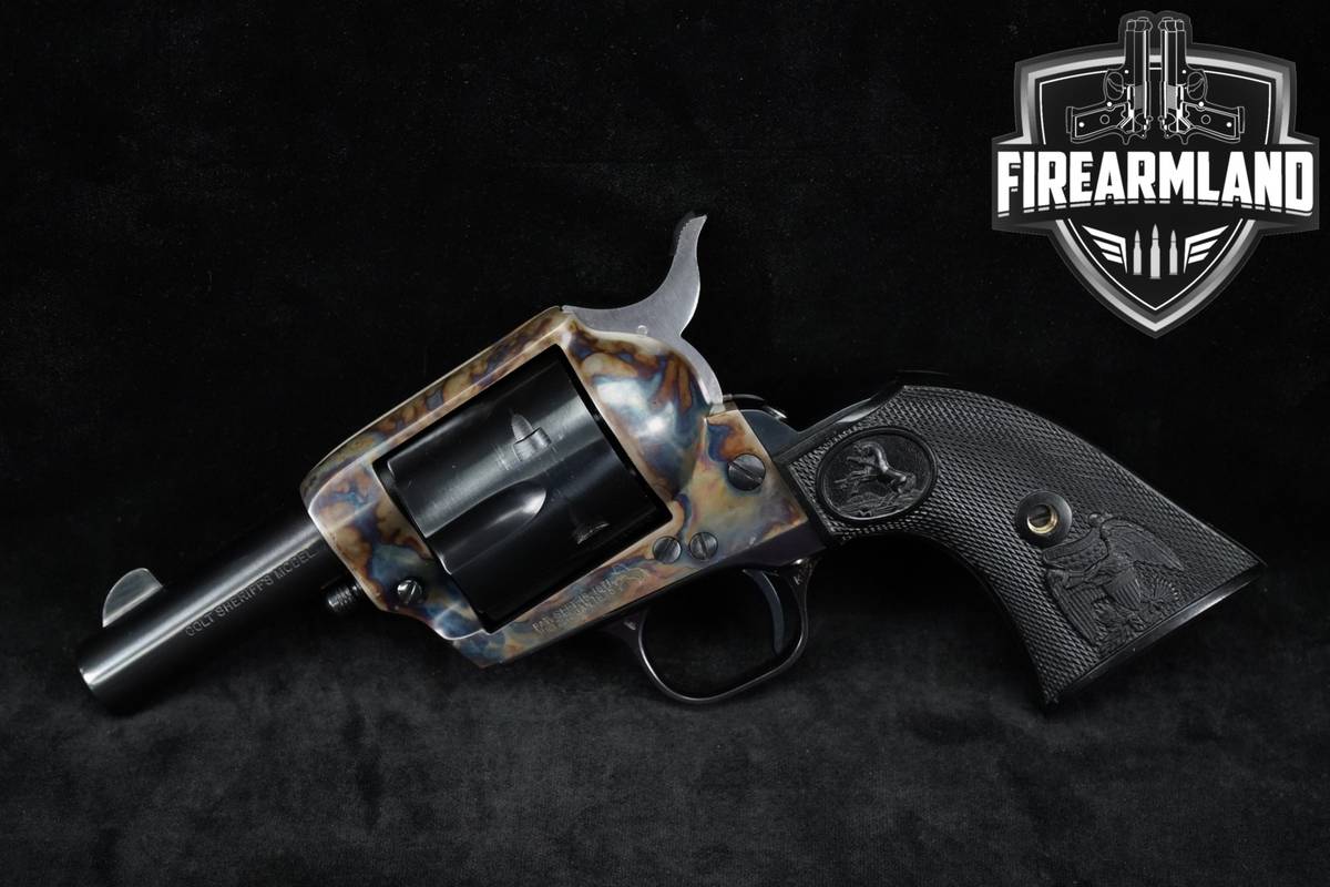 1980 Colt Sheriff's Model Single Action Army 44-40 Win 3" Colt SAA