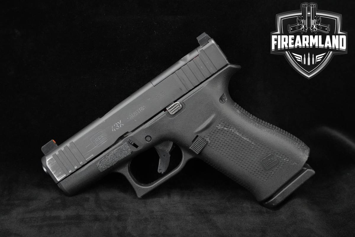 Glock G43X MOS 9mm Glock G43-X G-43-X G43X G-43X +2 MAGS & ORIG CASE
