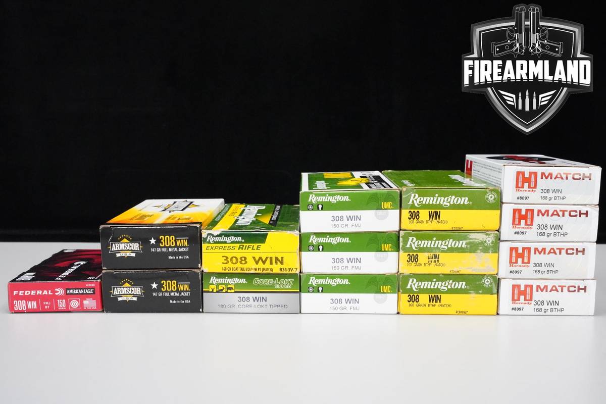 308 Winchester Ammo 308-Winchester Ammunition 300 ROUNDS