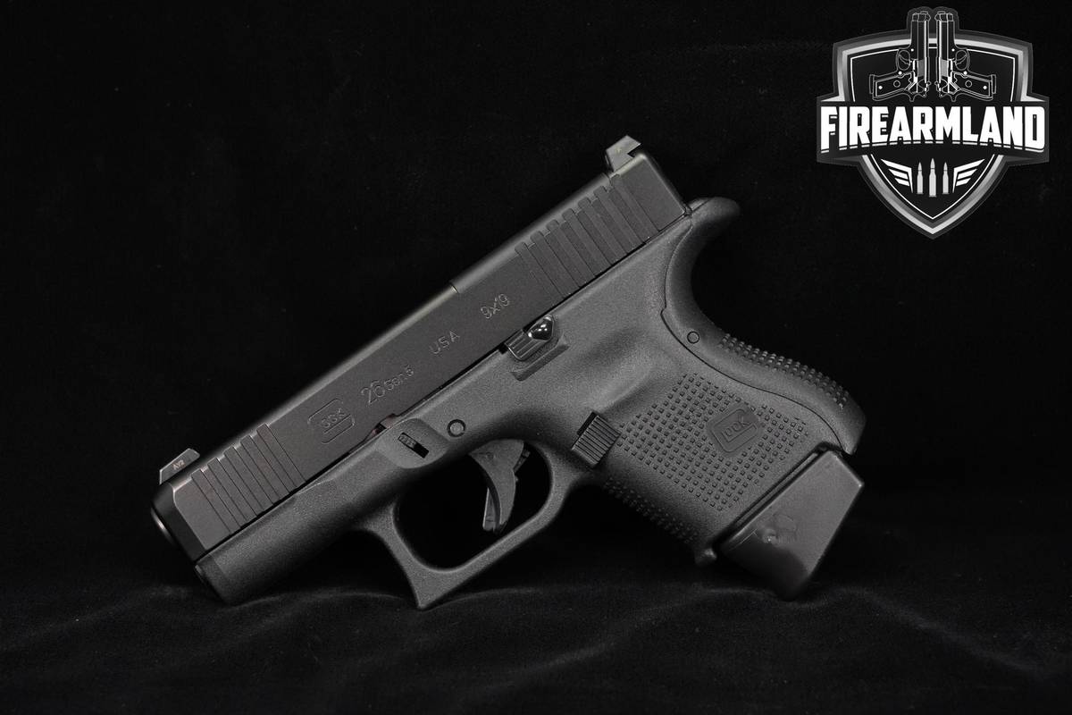 OPTIC READY Glock G26 Gen5 MOS 9mm 3.43 +6 MAGS & ORIG CASE