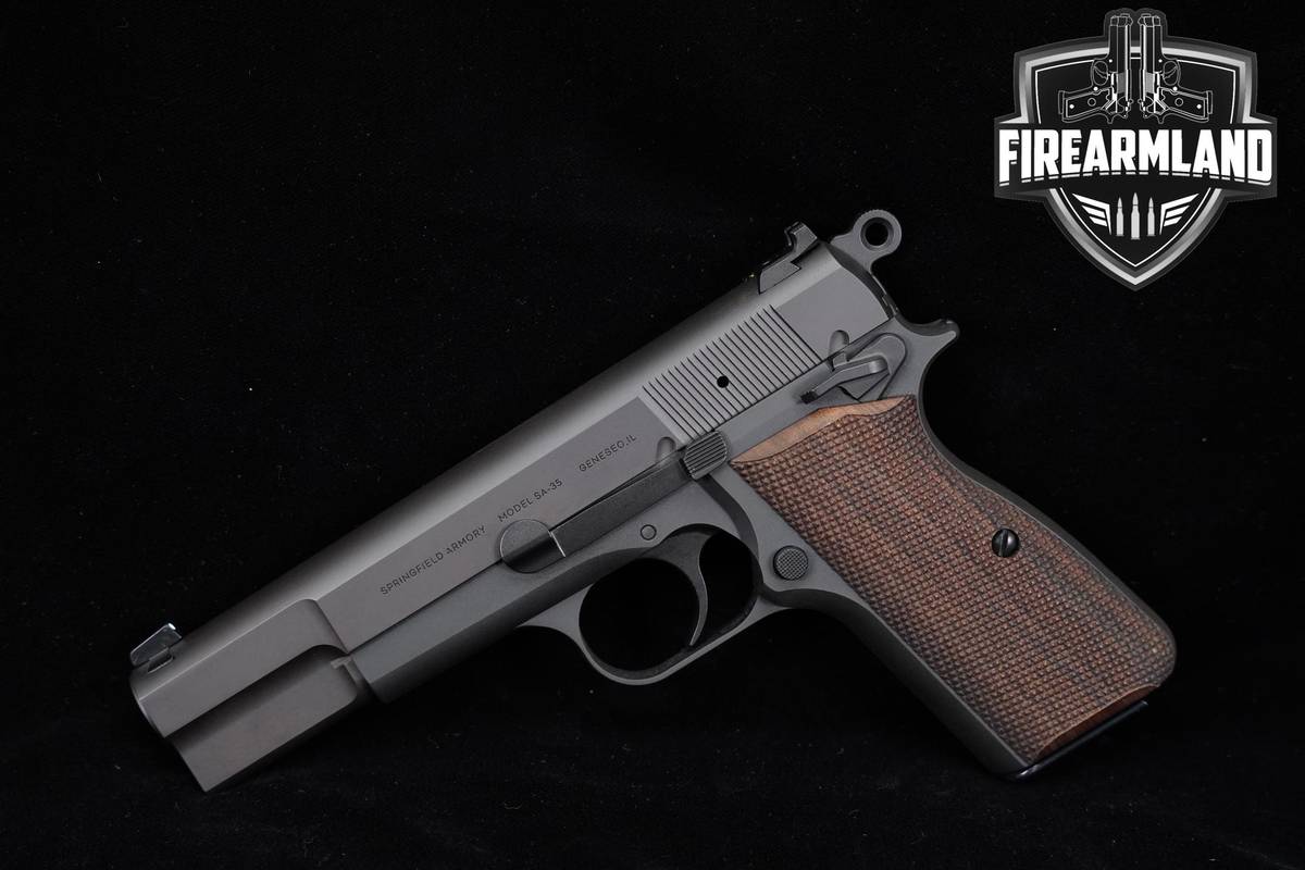 Springfield Armory SA-35 9mm 4.7 Blued SA35 Hi Power HiPower Pistol +OG BOX