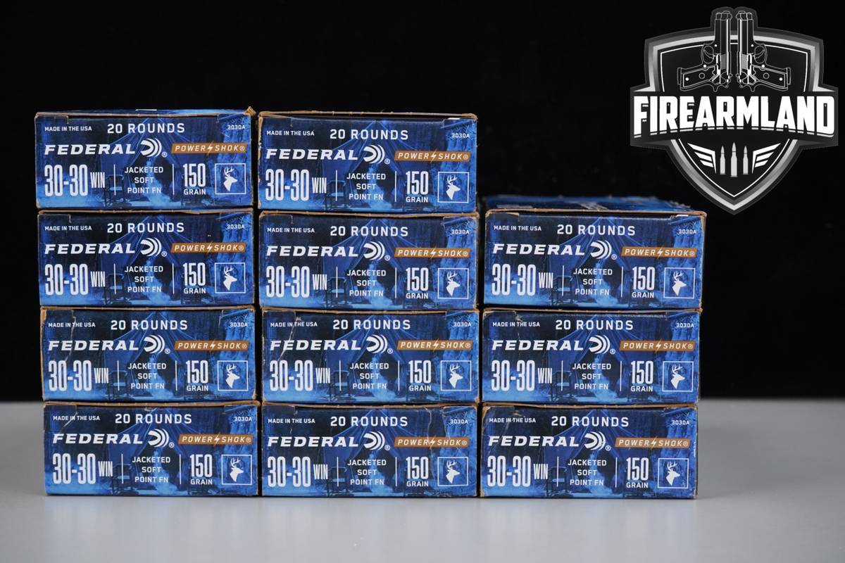 220 RDS! 30-30 Winchester Win Ammo