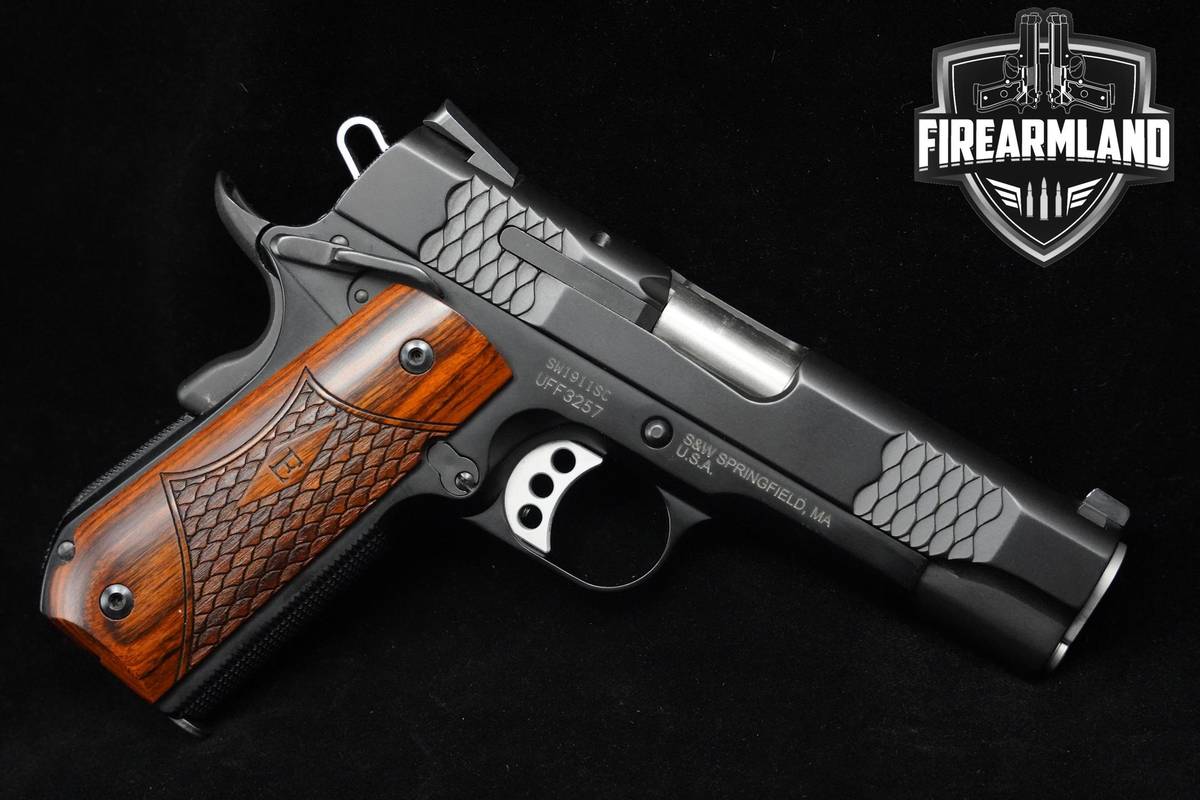 Smith & Wesson (S&W) SW1911SC 45 ACP 4.2" S&W-SW1911SC 1911-A1 1911A1 2MAGS